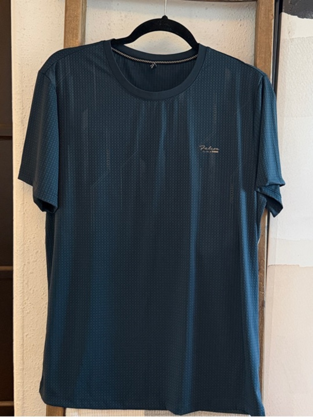 Men's Short Sleeve Crew Tee in Dark Teal